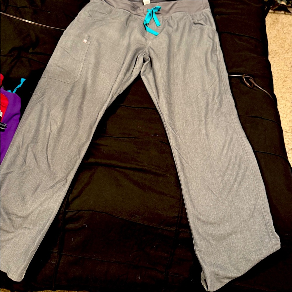 Figs graphite Kade cargo scrub pants xl tall